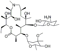 N',N'-Di(desmethyl) Azithromycin Structure