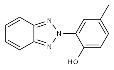 2-(2H-Benzotriazol-2-yl)-p-cresol 구조식 이미지