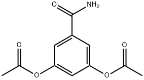 3,5-DIACETOXYBENZAMIDE 구조식 이미지