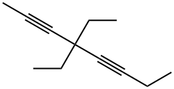 4,4-Diethyl-2,5-octadiyne 구조식 이미지