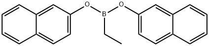 Ethylbis(2-naphthalenyloxy)borane 구조식 이미지