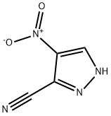 4-NITRO-1H-PYRAZOLE-3-CARBONITRILE 구조식 이미지