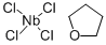 TETRACHLOROBIS(TETRAHYDROFURAN)NIOBIUM(IV) Structure