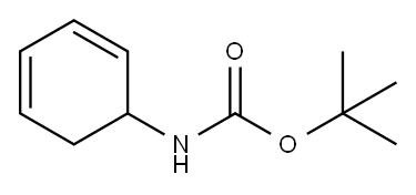 Carbamic acid, 2,4-cyclohexadien-1-yl-, 1,1-dimethylethyl ester (9CI) 구조식 이미지