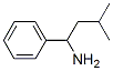 3-METHYL-1-PHENYLBUTAN-1-AMINE 구조식 이미지