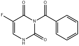 5-Fluoro-3-benzoylpyrimidine-2,4(1H,3H)-dione 구조식 이미지