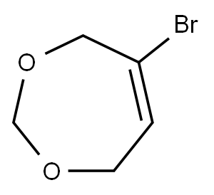 5-BROMO-4,7-DIHYDRO-[1,3]DIOXEPINE 구조식 이미지