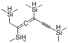 (2,3-Hexadien-5-yne-1,2,4,6-tetryl)tetrakis(dimethylsilane) 구조식 이미지