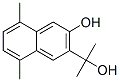 3-(1-Methyl-1-hydroxyethyl)-5,8-dimethylnaphthalene-2-ol 구조식 이미지