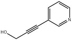 2-Propyn-1-ol, 3-(3-pyridinyl)- (9CI) 구조식 이미지