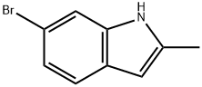 1H-Indole, 6-broMo-2-Methyl- 구조식 이미지