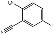 2-Amino-5-fluorobenzonitrile 구조식 이미지