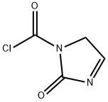 1H-Imidazole-1-carbonyl chloride, 2,5-dihydro-2-oxo- (9CI) Structure