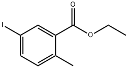 에틸5-요오도-2-메틸벤조에이트 구조식 이미지