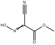 아세트산,2-시아노-2-(히드록시이미노)-,메틸에스테르 구조식 이미지