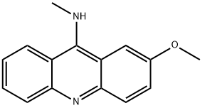 9-Acridinamine, 2-methoxy-N-methyl- Structure