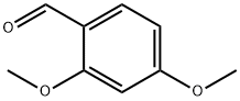 2,4-Dimethoxybenzaldehyde 구조식 이미지