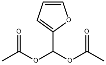 (ACETYLOXY)(2-FURYL)METHYL ACETATE Structure