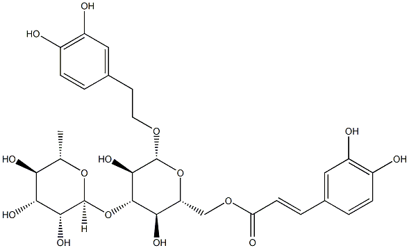 Isoacteoside Structure