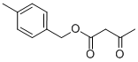 3-OXO-BUTANOIC ACID (4-METHYLPHENYL)METHYL ESTER Structure