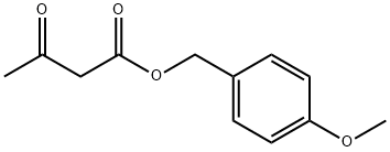 3-Oxobutanoic acid 4-methoxybenzyl ester Structure