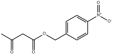 (4-Nitrophenyl)methyl 3-oxobutanoate 구조식 이미지