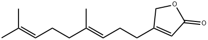 4-[(E)-4,8-Dimethyl-3,7-nonadienyl]furan-2(5H)-one Structure