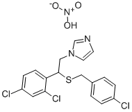 Sulconazole nitrate 구조식 이미지