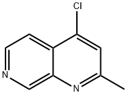 4-CHLORO-2-METHYL-1,7-NAPHTHYRIDINE 구조식 이미지