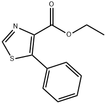 4-Thiazolecarboxylic acid, 5-phenyl-, ethyl ester Structure