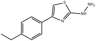 4-(4-ETHYLPHENYL)-2(3H)-THIAZOLONE HYDRAZONE Structure