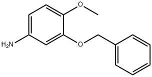 3-(benzyloxy)-4-methoxyaniline 구조식 이미지