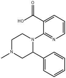 61338-13-4 1-(3-Carboxypyrid-2-yl)-2-phenyl-4-methyl-piperazine