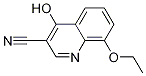 3-Quinolinecarbonitrile, 8-ethoxy-4-hydroxy- 구조식 이미지