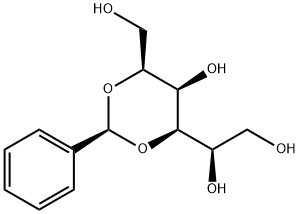 2,4-O-Benzylidene-D-glucitol 구조식 이미지