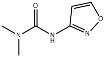 Urea, N-3-isoxazolyl-N,N-dimethyl- (9CI) 구조식 이미지