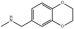 1-(2,3-DIHYDRO-1,4-BENZODIOXIN-6-YL)-N-메틸메타나민 구조식 이미지