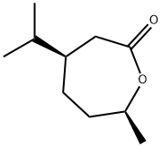 2-Oxepanone,7-methyl-4-(1-methylethyl)-,(4R,7S)-(9CI) Structure