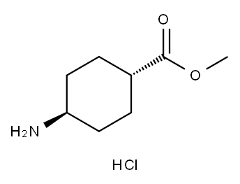 Methyl trans-4-AMinocyclohexanecarboxylate Hydrochloride Structure