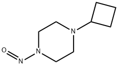 Piperazine, 1-cyclobutyl-4-nitroso- (9CI) 구조식 이미지