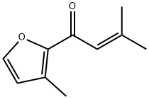1-(3-Methyl-2-furanyl)-3-methyl-2-buten-1-one Structure