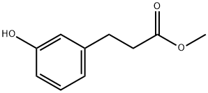 METHYL3-(3-HYDROXYPHENYL)프로피오네이트 구조식 이미지