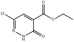 ethyl6-chloro-3-hydroxypyridazine-4-carboxylate 구조식 이미지