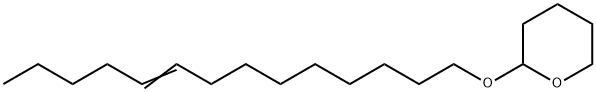tetrahydro-2-(9-tetradecenyloxy)-2H-pyran 구조식 이미지
