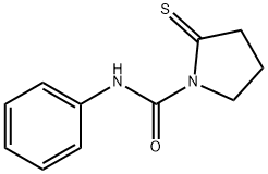 1-Pyrrolidinecarboxamide,  N-phenyl-2-thioxo- 구조식 이미지