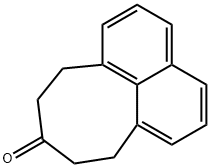 8,9,10,11-테트라하이드로-7H-사이클로옥타[드]나프탈렌-9-온 구조식 이미지