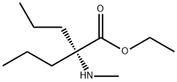 2-Methylamino-2-propylvaleric acid ethyl ester Structure