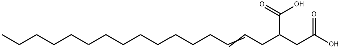 hexadec-2-enylsuccinic acid Structure