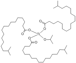 Titanium triisostearoylisopropoxide  Structure