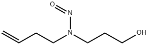 3-butenyl-(3-hydroxypropyl)nitrosamine Structure